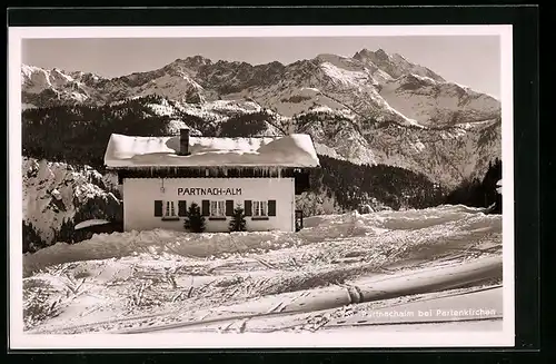 AK Partenkirchen, Partnachalm im Winter