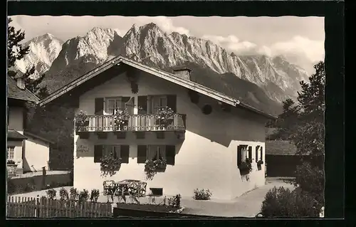 AK Grainau, Haus Göttfried, Waxensteinstr. 19