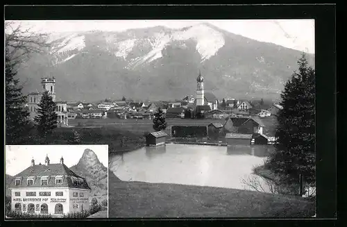 AK Oberammergau, Hotel und Gasthof Bayrischer Hof