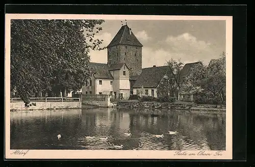 AK Altdorf, Partie am Oberen Tor