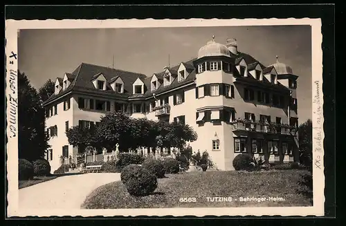 AK Tutzing, Behringer-Heim im Sonnenlicht