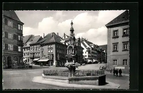 AK Rottweil am Neckar, Marktbrunnen