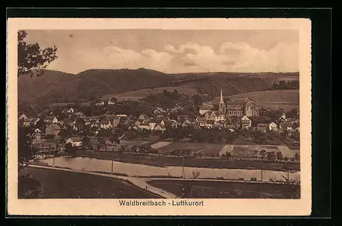 AK Waldbreitbach, Gesamtansicht des Luftkurortes