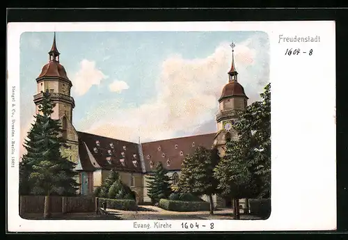 AK Freudenstadt, Evangelische Kirche