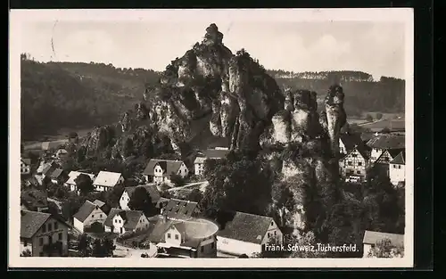 AK Tüchersfeld /Fränk. Schweiz, Teilansicht
