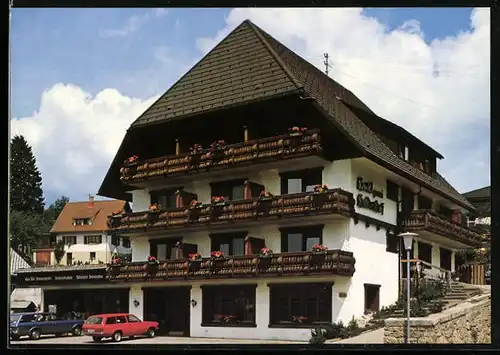 AK Schluchsee, Hotel garni Haldenhof, Bes.: Familie Stier, Dresselbacherstrasse 9-11