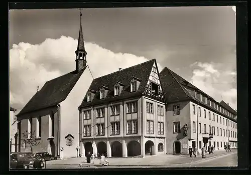 AK Würzburg, Strasseneck am Bürgerspital