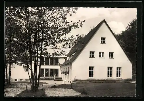 AK Weissenbrunn b. Altdorf, Blick zur Jugendherberge