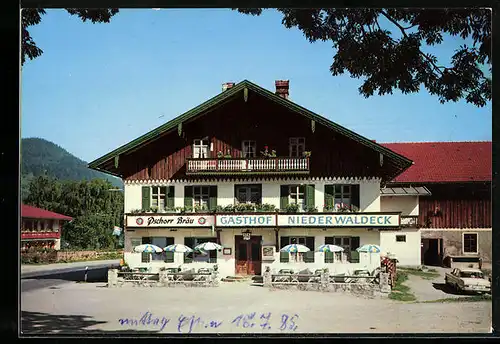 AK Schliersee, Gasthof Niederwaldeck