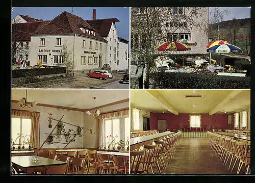 AK Münchsteinach i. Steigerwald, Gasthof Krone