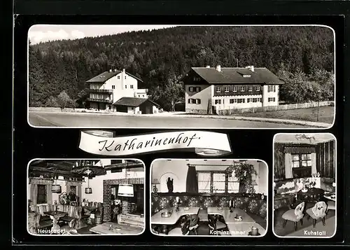 AK Treffelstein / Bay. Wald, Hotel-Restaurant-Café Katharinenhof