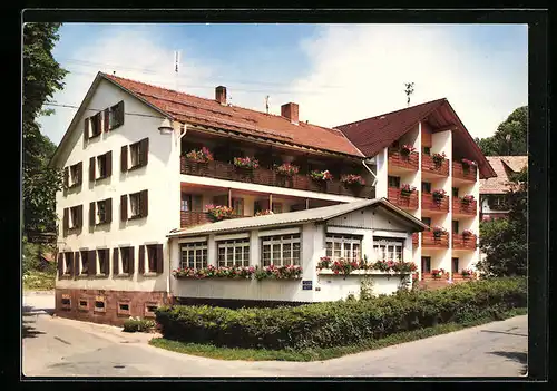 AK Oberharmersbach-Riersbach, Gasthaus und Pension Sonne