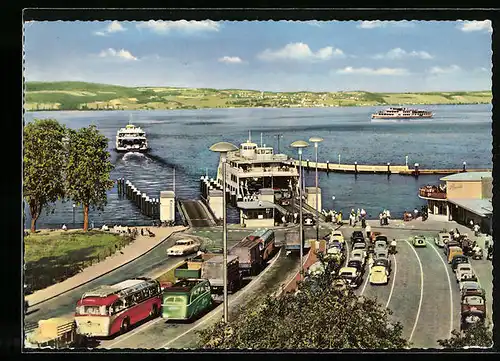 AK Konstanz a. Bodensee, Landeplatz Staad der Autofähre