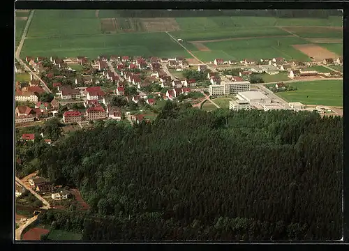 AK Puschendorf, Fliegeraufnahme des Ortes