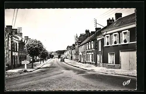 AK Le Mesle-sur-Sarthe, Avenue Faubourg-Layer