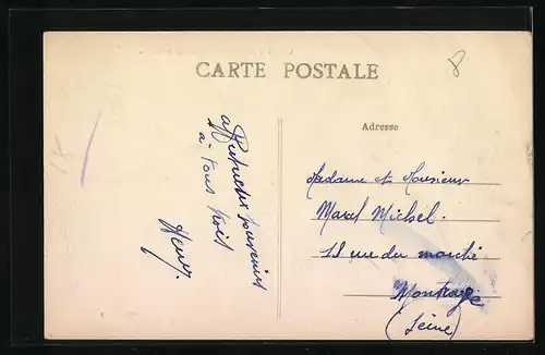 AK Courteille, Vue sur la Sarthe