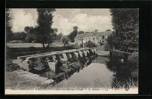 AK Saint-Germain-du-Corbeis, Le Moulin