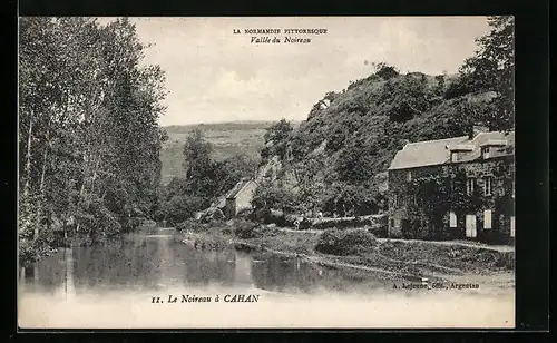 AK Cahan, La Normandie Pittoresque, Vallée du Noireau