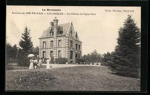 AK La Lacelle, La Normandie, Le Château du Tapis-Vert