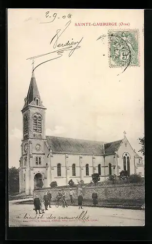 AK Sainte-Gauburge, L`Église