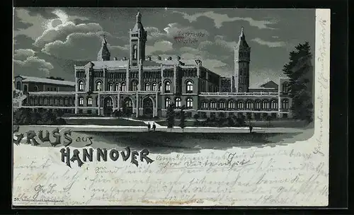 Mondschein-Lithographie Hannover, Technische Hochschule