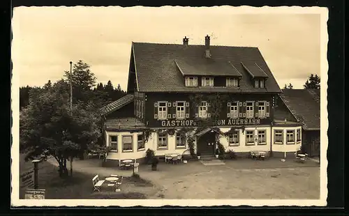 AK Zwieselberg, Gasthof zum Auerhahn, Bes. A. Gebele