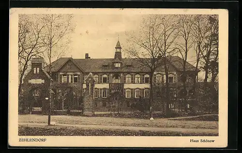 AK Berlin-Zehlendorf, Haus Schönow