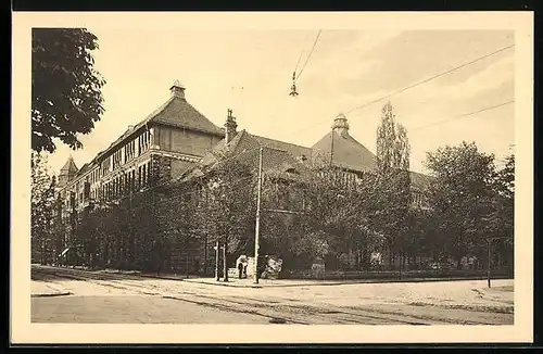 AK Berlin-Wilmersdorf, Viktoria-Luisen-Schule, Gasteiner Strasse