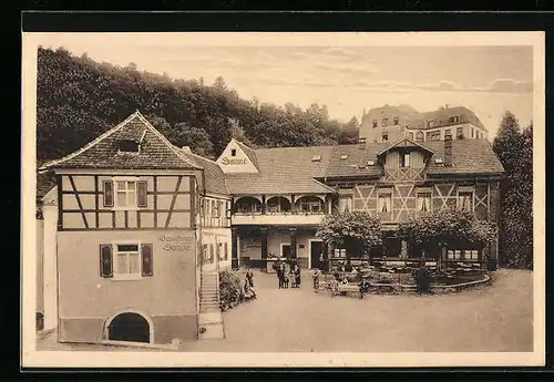 AK Badenweiler, Gasthaus und Hotel zur Sonne