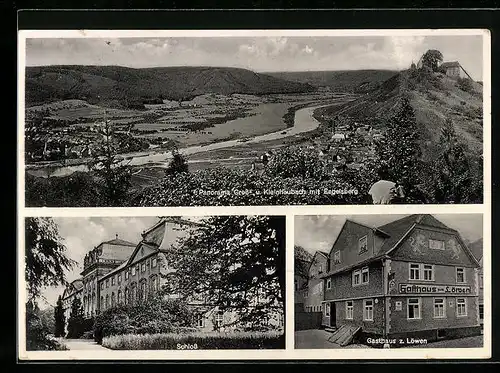 AK Kleinheubach a. Main, Gasthaus zum Löwen, Schloss
