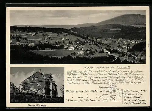 AK Falkau i. Hochschwarzwald, Pension Villa Hosp