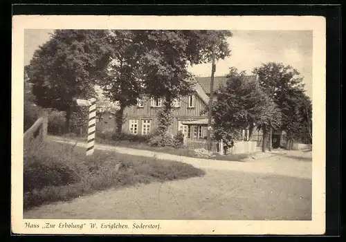 AK Soderstorf, Haus zur Erholung, W. Ewigleben