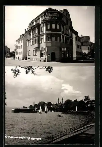 AK Friedrichshafen a. Bodensee, Gasthof Kleiner Berg, Moltkestrasse 20