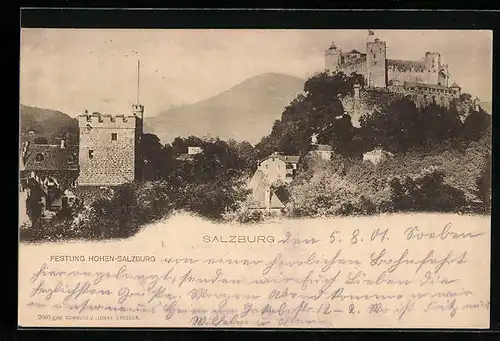AK Salzburg, Festung Hohen-Salzburg