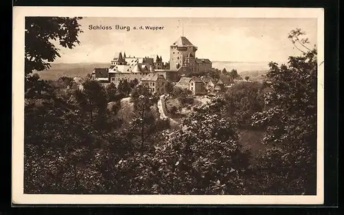 AK Burg a. d. Wupper, Schloss Burg