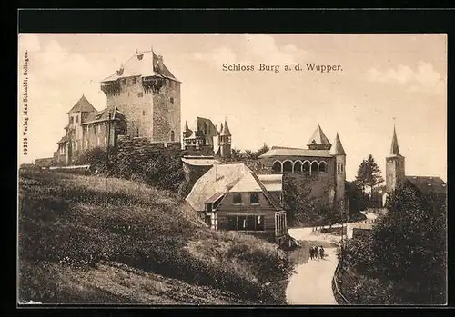 AK Burg a. d. Wupper, Schloss Burg