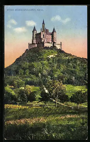 AK Burg Hohenzollern, Panorama