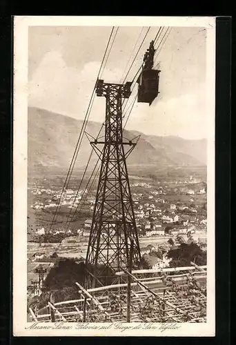 AK Merano-Lana, Filovia sul Giogo di San Vigilio, Seilbahn