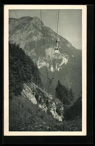 AK Rax, Raxbahn, Stütze II mit dem Mittagstein