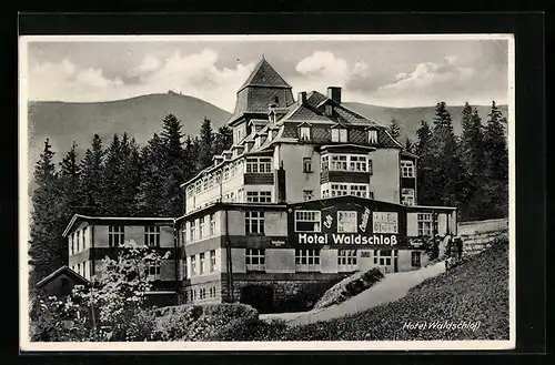 AK Brückenberg, Hotel Waldschloss