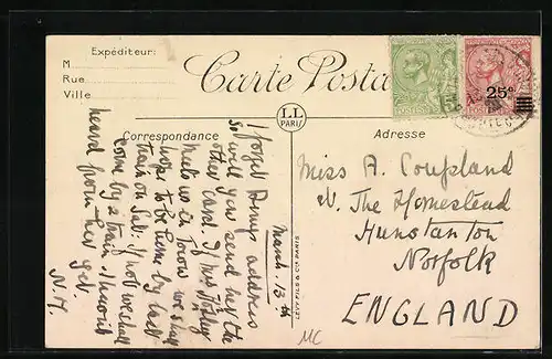 AK Monte Carlo, Échappée sur la Mer vers Roquebrune