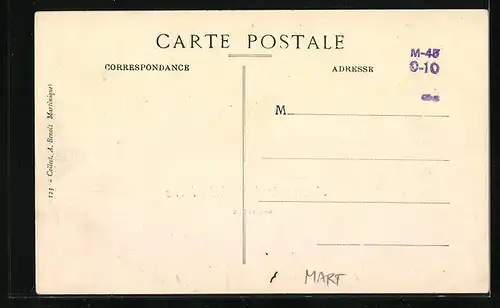 AK Saint-Pierre, Hafenpartie, Strassenpartie und weitere Ansichten