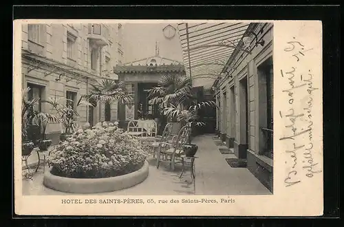 AK Paris, Hotel des Saints-Pères, rue des Saints-Pères