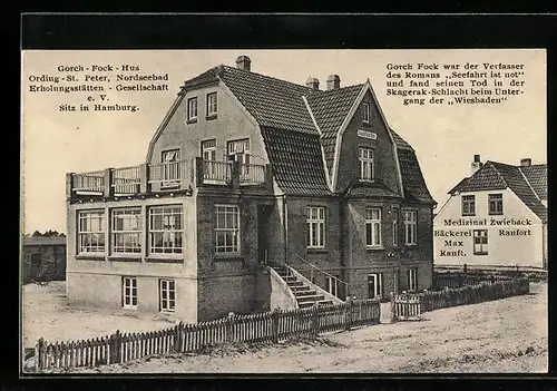 AK St. Peter-Ording, Nordseebad, Gorch-Fock-Hus