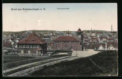 AK Schwenningen a. N., Pauluskirche