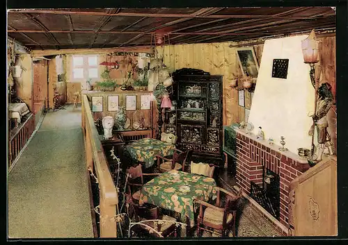 AK Kappel bei Villingen, Innenansicht Mühlenklause