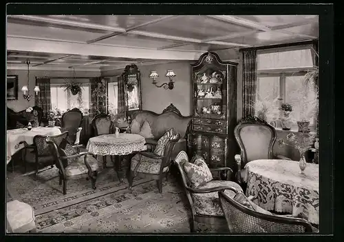 AK Kappel bei Villingen, Innenansicht Mühlenklause