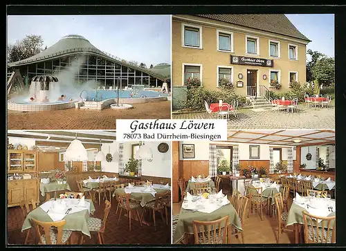 AK Bad Dürrheim-Biesingen, Gasthaus Löwen, Mühlenstrasse 12