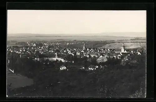 AK Winnenden, Ortsansicht aus der Vogelschau