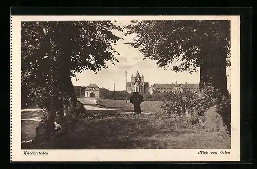 AK Horrem, Missionshaus Knechtsteden, Blick v. Osten